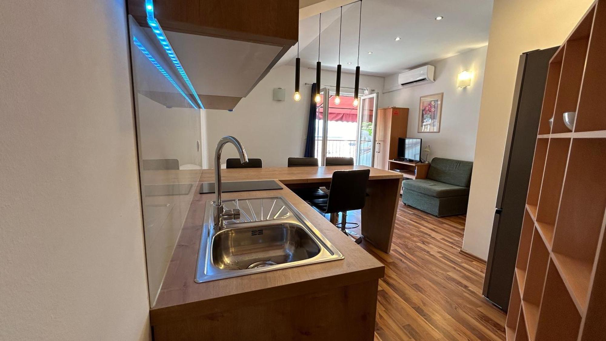 Apartman SENKA Podgora Bagian luar foto