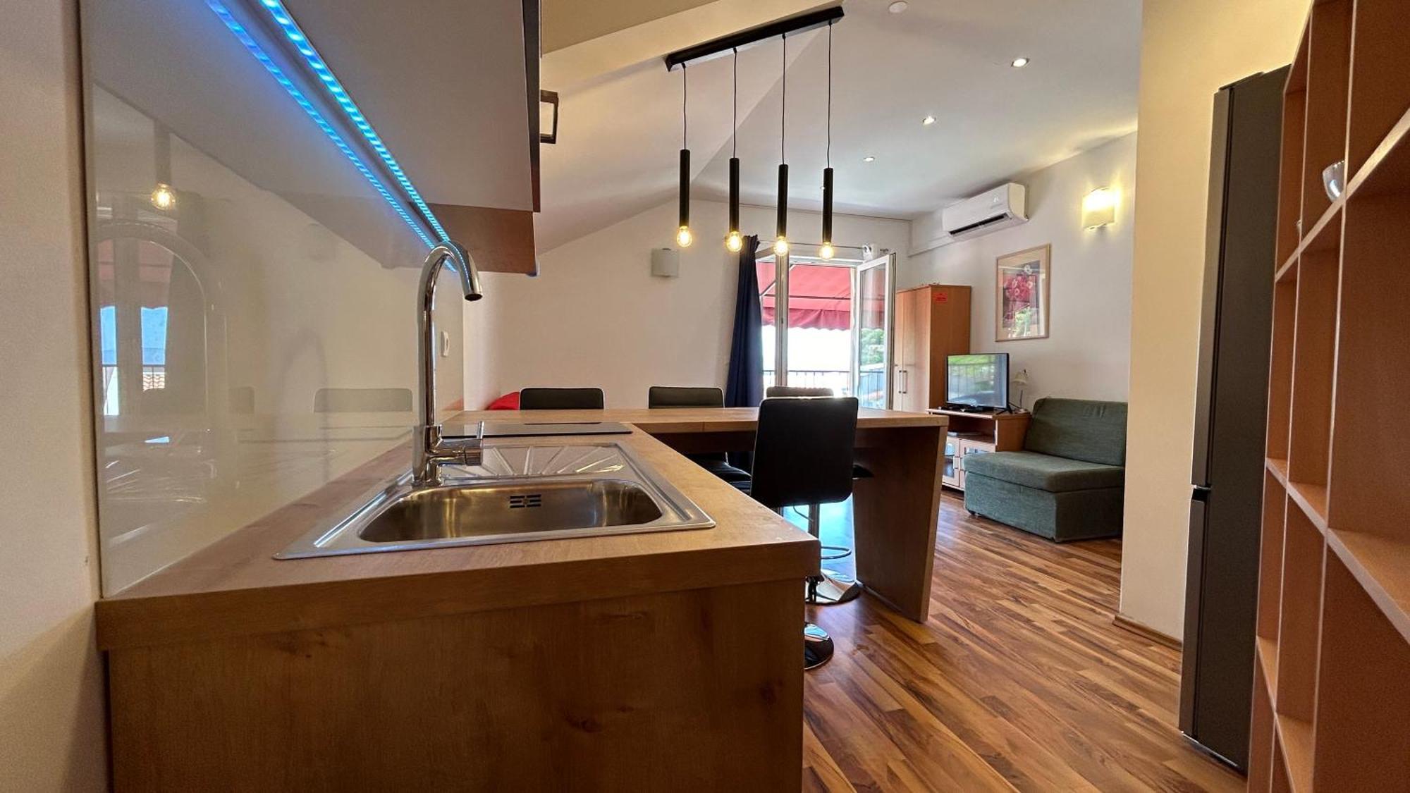 Apartman SENKA Podgora Bagian luar foto